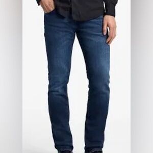 7 For All Mankind Jeans Mens 33 Waist Standard Straight Leg Classic Denim EUC